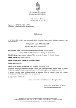 HoborEva - Kormanyhivatal.hu