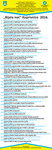 &bdquo;Bijela noć&ldquo; Koprivnice 2016.