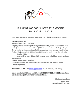 op&scaron;irnije - Planinarsko dru&scaron;tvo Vrbovec