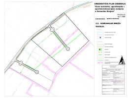 KOMUNALNA MREŽA URBANISTIČKI PLAN UREĐENJA