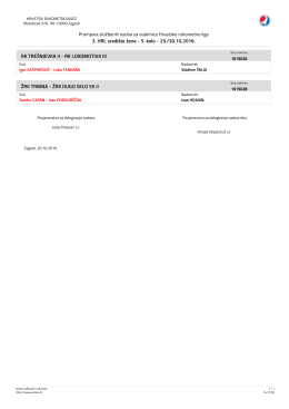 Pregled/ispis izvje\232taja - C:\\Program Files\\xerp1\\reports