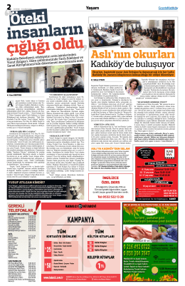 Aslı`nın okurları