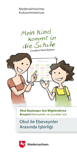 Okul ile Ebeveynler Arasında İşbirliği