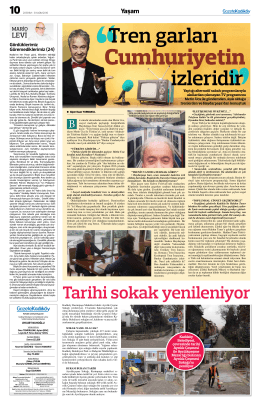 Tarihi sokak yenileniyor