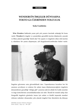 wenders`in imgeler d&uuml;nyasına tokyo