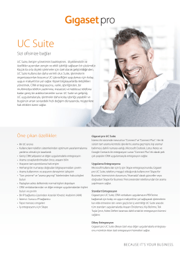 UC Suite - Gigaset pro