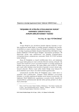 hakkında 1259/2010 sayılı avrupa birliği konsey t&uuml;z&uuml;ğ&uuml;