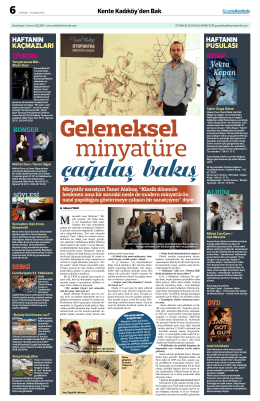 Geleneksel - Gazete Kadık&ouml;y