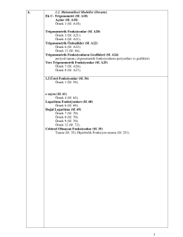 Hafta 3