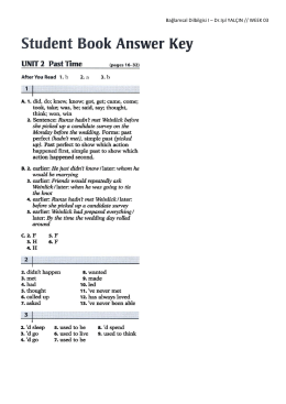 Bağlamsal Dilbilgisi I &ndash; Dr.Işıl YAL&Ccedil;IN // WEEK 03
