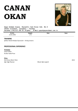 canan okan - Gaye Sokmen