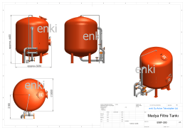 Dikey Medya Filtre Tankı_EMF - Enki Water Treatment Technologies