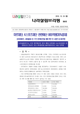 나라살림브리핑 제4호