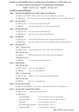 สถานที่รับรายงานตัวและฝึกซ้อมรับพระราชทานป