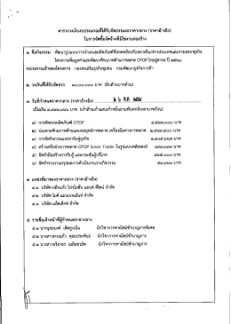 ต่างประเทศและการเจรจาธุรกิจ OTOP ไทยสู่สากล ปี ๒๕๖๐ (26/10/2559)