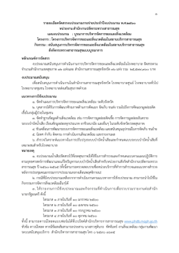 สนับสนุน การบริหารจัดการขยะและสิ่ งแวดลอมในสถานบริการสาธารณสุข