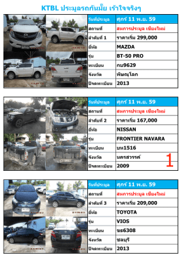 เชียงใหม่ - สหการประมูล