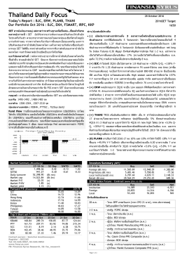 Thailand Daily Focus