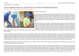 schictosomiasis masih ada, butuh peran lintas sektor bebaskan