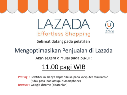 Webinar - Lazada.com