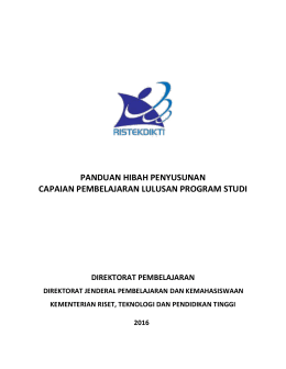 PANDUAN Hibah CP 24 Oktober 2016