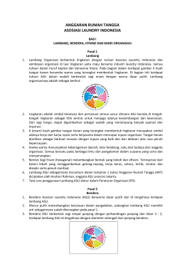 Anggaran Rumah Tangga - ASLI