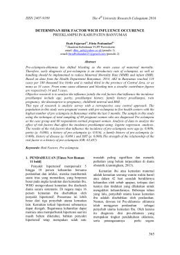 The 4 Univesity Research Coloquium 2016 ISSN 2407