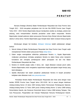 - Bapermades Provinsi Jawa Tengah