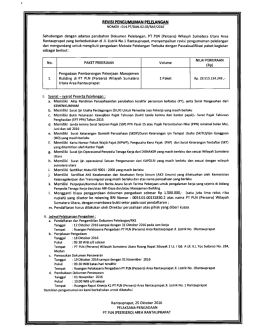 Page 1 REMISI PENGUMUMAN PELELANGAN NOMOR : 014.PT