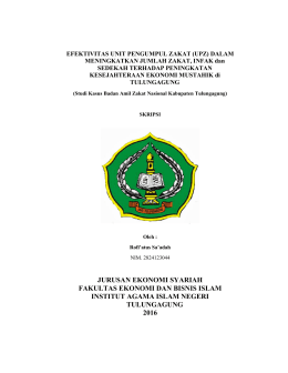 jurusan ekonomi syariah fakultas ekonomi dan bisnis islam institut