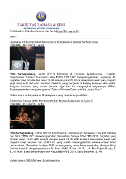 Published on Fakultas Bahasa dan Seni (https://fbs.uny.ac.id