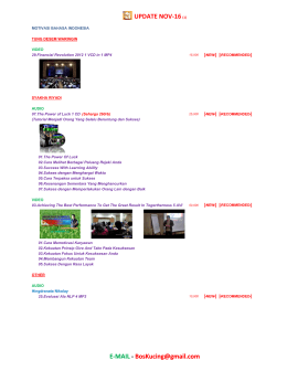 update nov-16 - BosKucingDVD