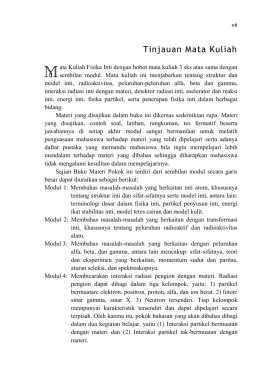 Tinjauan Mata Kuliah