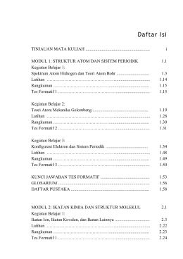 PEKI4204 Daftar Isi kecil