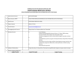 PONTIANAK MENYAPA DUNIA