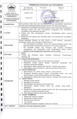 Page 1 PEMBERANEDUKASI DAN INFORMAs No. Dokumen | NO