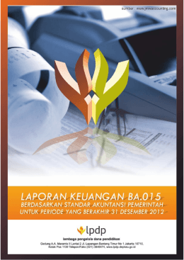 Page 1 sumber : www.jmwaccounting.com LAPORAN KEUANGAN