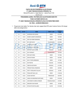 disini - Bank BTN