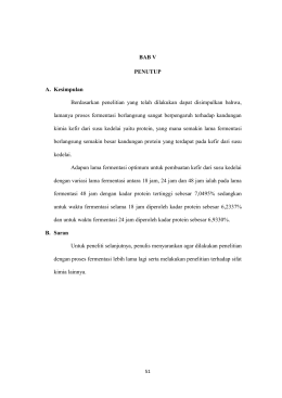 BAB V PENUTUP A. Kesimpulan Berdasarkan penelitian yang telah