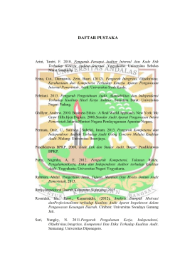 DAFTAR PUSTAKA