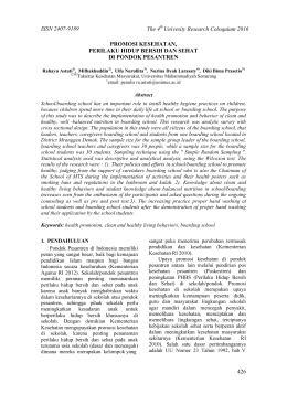 The 4 Univesity Research Coloquium 2016 ISSN 2407