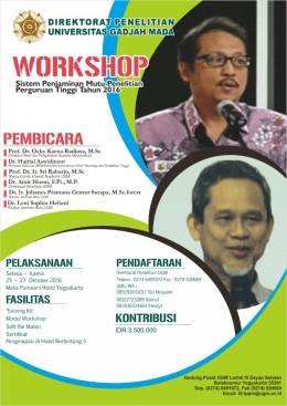 Flayer SPMP PT - LPPM-IPB