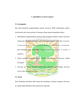 25 V. KESIMPULAN DAN SARAN 5.1. Kesimpulan Dari hasil