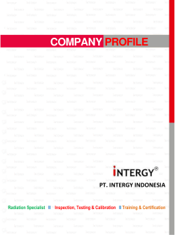 1 Intergy Company Profile