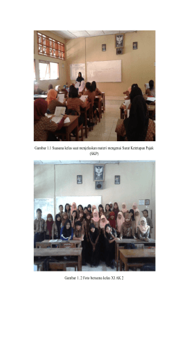 Gambar 1. 2 Foto bersama kelas XI AK 2