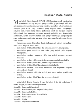 Tinjauan Mata Kuliah