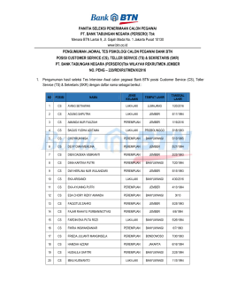 disini - Bank BTN