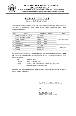 Gresik, 29 Desember 2006