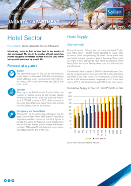 Hotel Sector - Colliers International