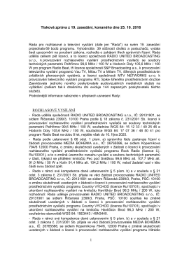 v&iacute;ce - RRTV